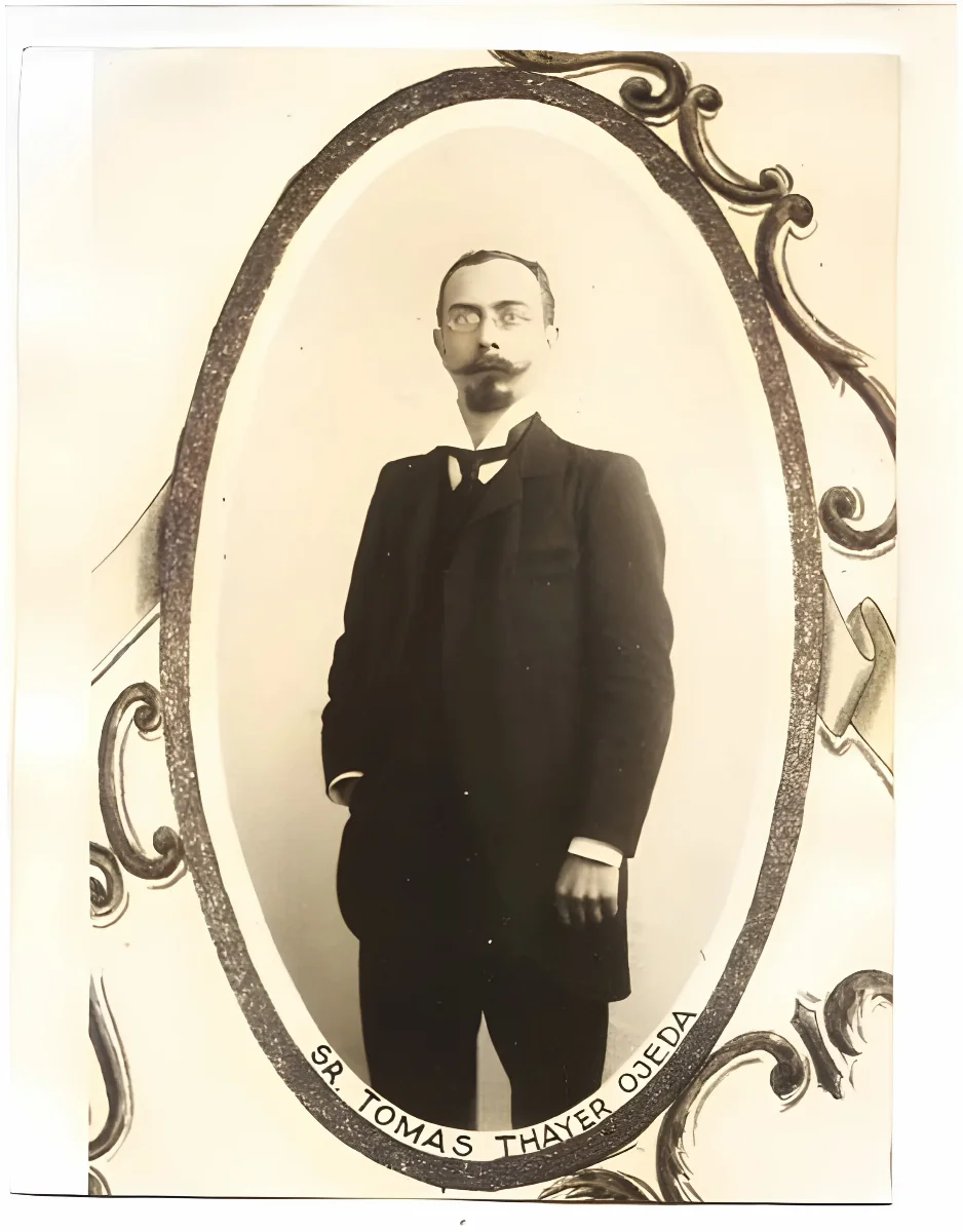Tomás Thayer Ojeda — aprox. 1900 | Chile de Ayer