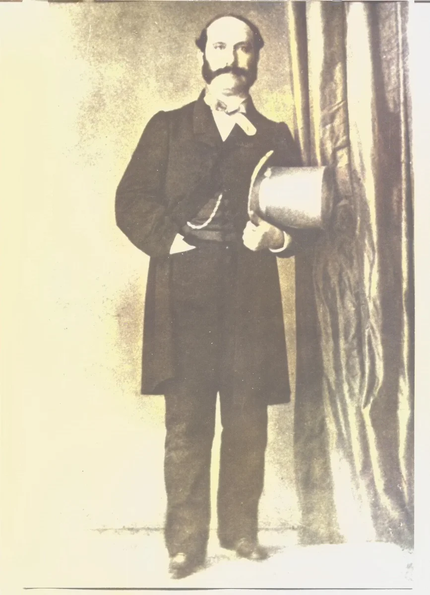Marcial González Ibieta — 1860 | Chile de Ayer