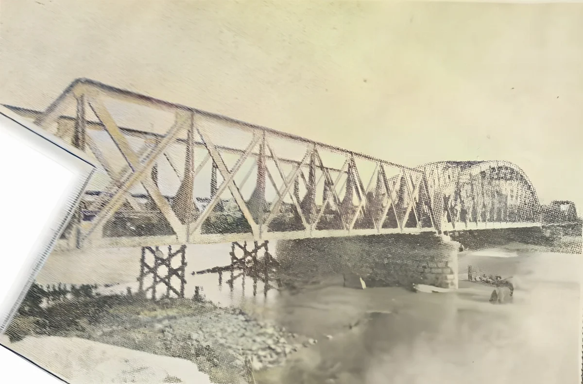 Puente Tinguiririca, circa 1929 — aprox. 1929 | Chile de Ayer