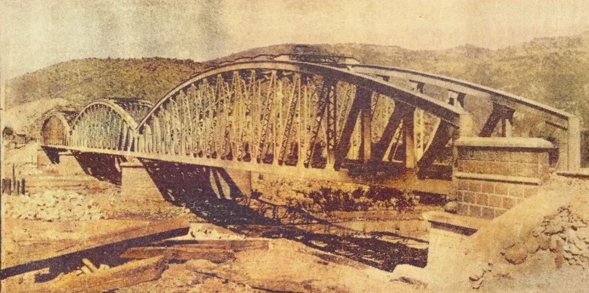 Puente Tinguiririca, circa 1929 — aprox. 1929 | Chile de Ayer