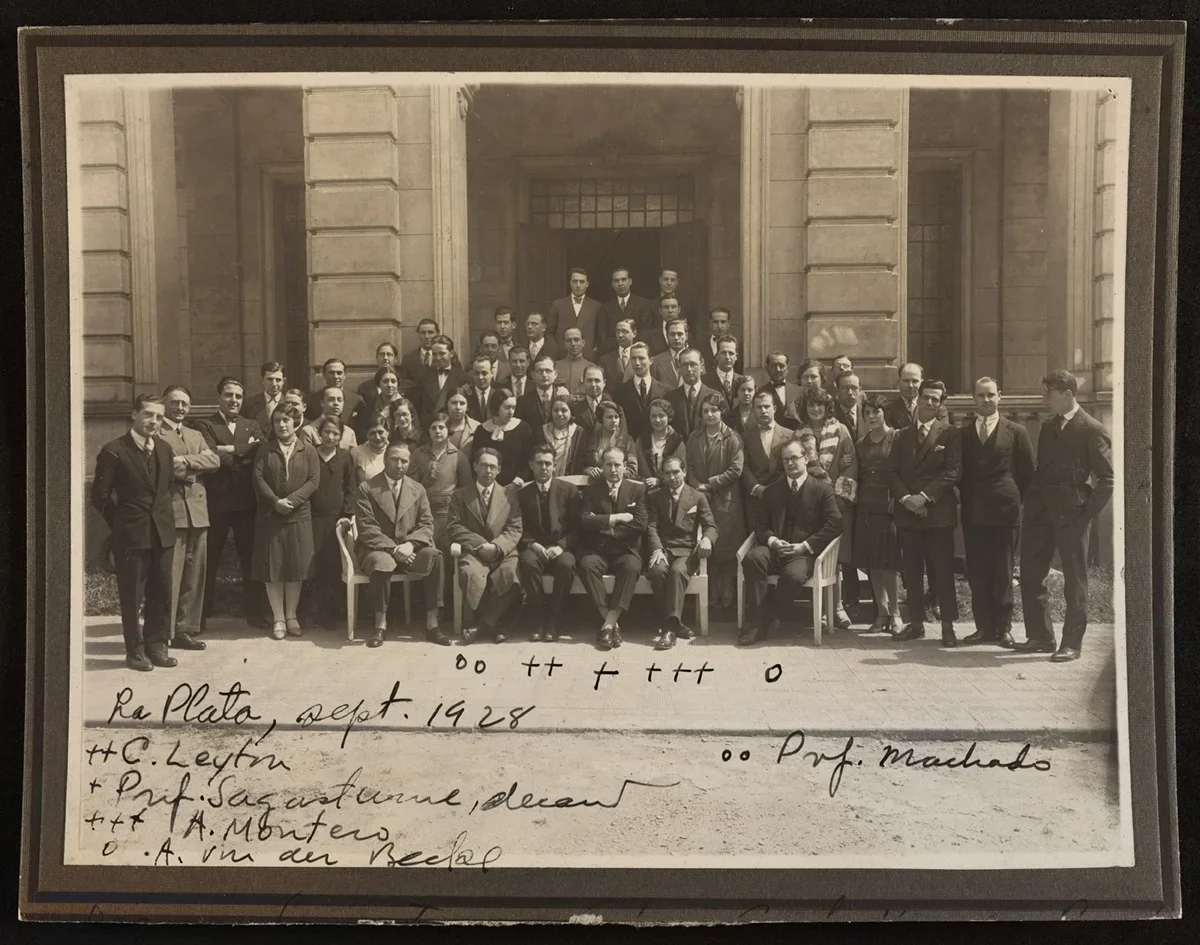 Retrato Grupal Congreso La Plata — aprox. 1928 | Chile de Ayer