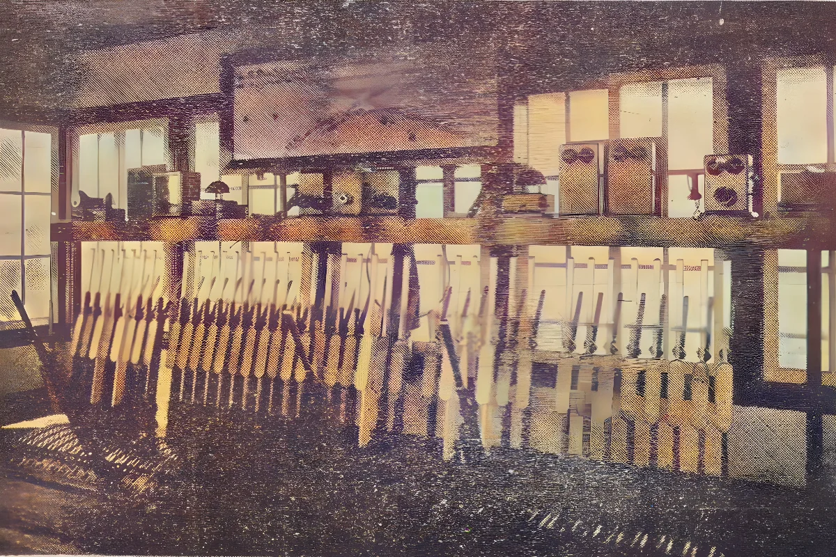 Señalización de la vía, interior de una cabina — aprox. 1929 | Chile de Ayer