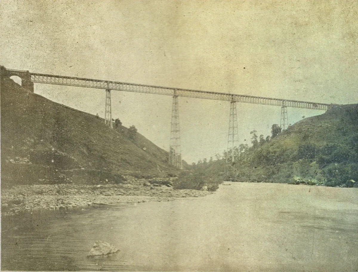 Viaducto del Malleco, circa 1929 — aprox. 1929 | Chile de Ayer