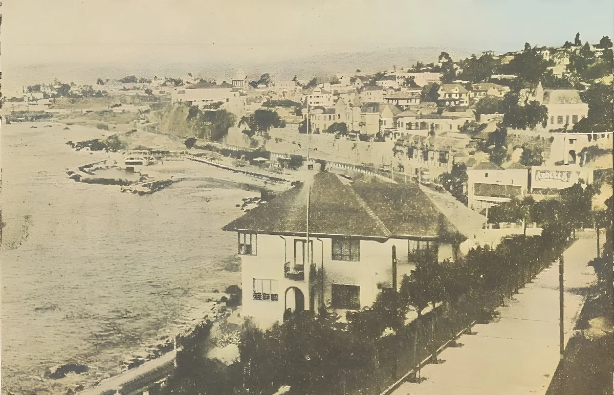 Balneario El Recreo, Viña del Mar, Chile. — aprox. 1934 | Chile de Ayer