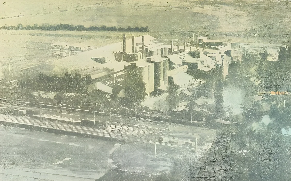 Fábrica de Cemento de El Melón, La Calera, Chile. — aprox. 1934 | Chile de Ayer