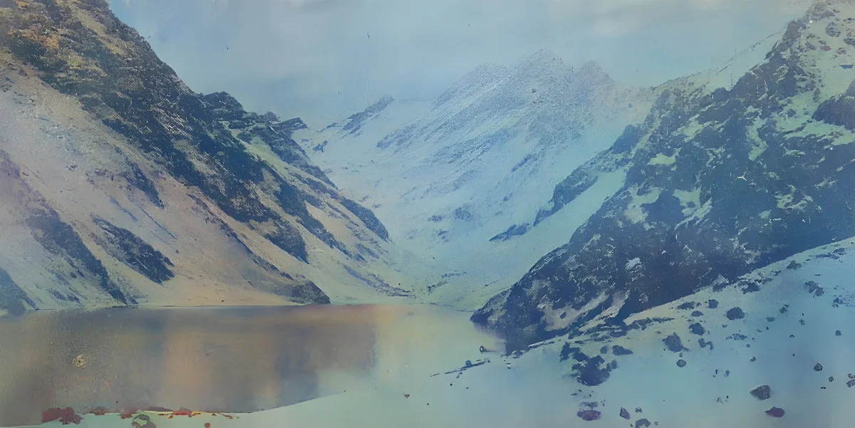 Laguna del Inca, Chile. — aprox. 1934 | Chile de Ayer