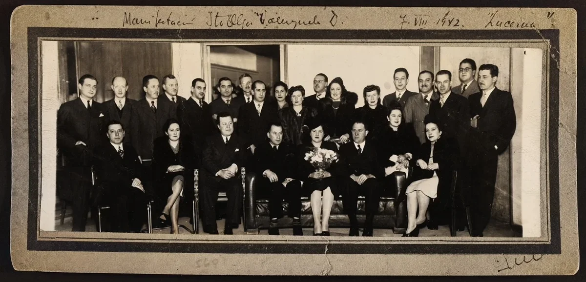 Manifestación Olga Valenzuela D. 7 de Agosto del año1942 — aprox. 1942 | Chile de Ayer