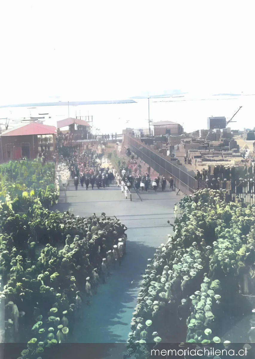 Autoridades civiles y militares en Iquique, hacia 1907 — 1907 | Chile de Ayer