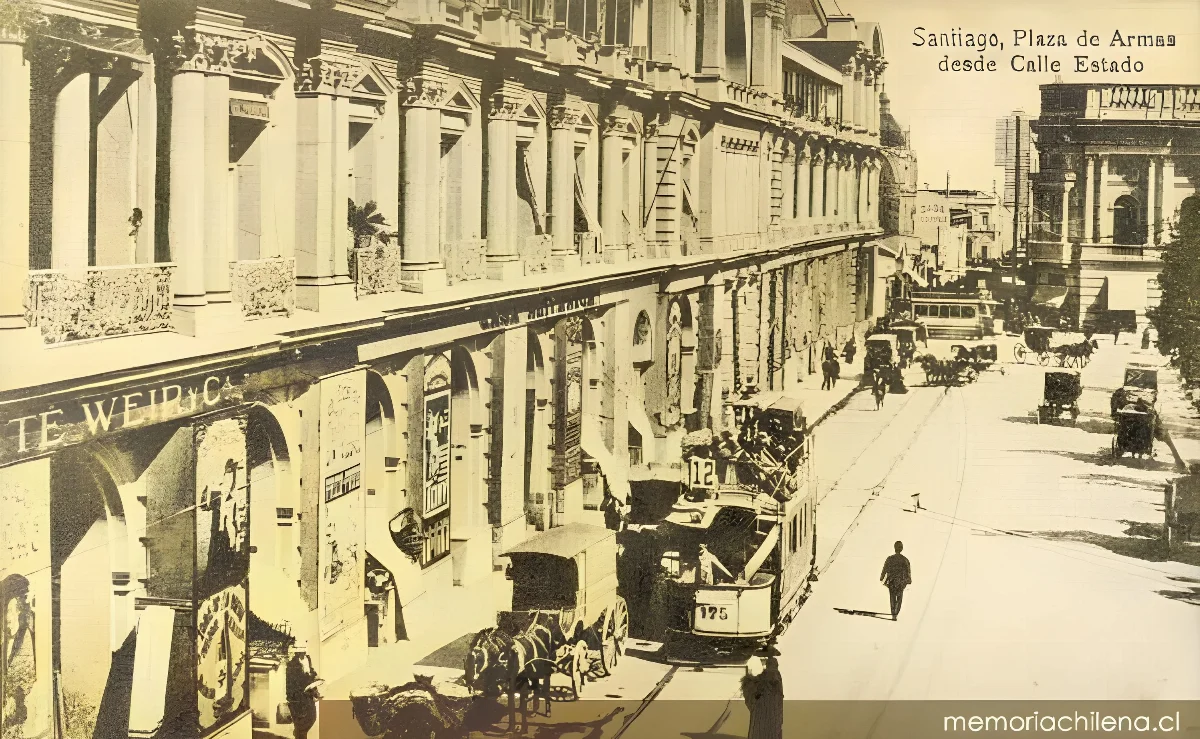 Portal Fernández Concha, 1914 — 1914 | Chile de Ayer
