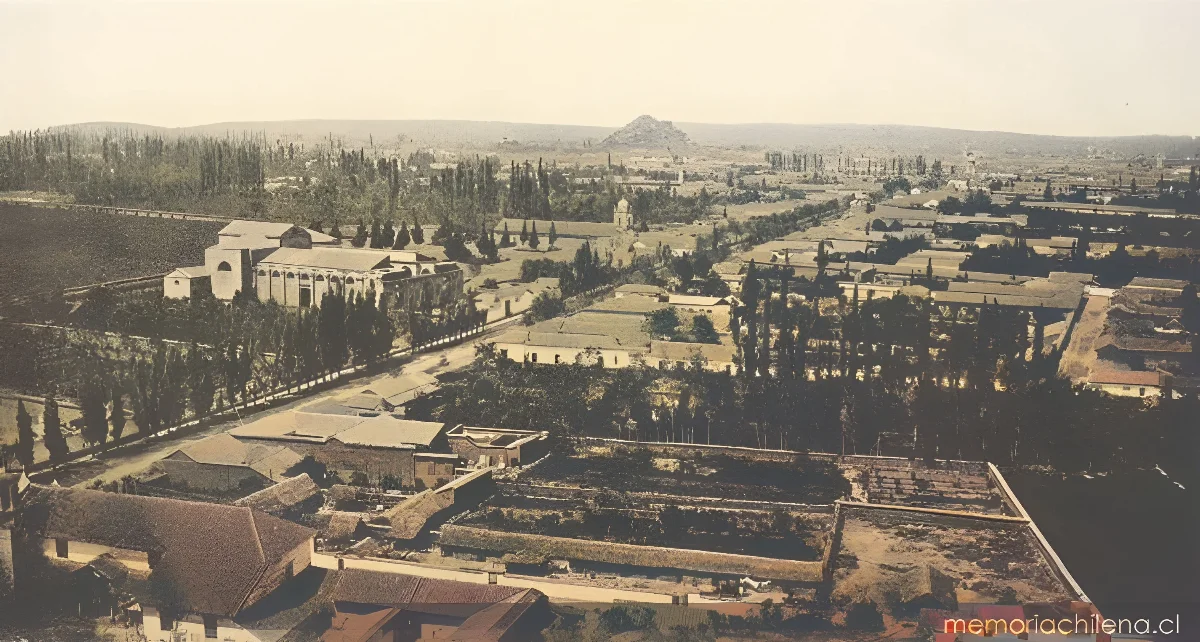 Santiago, hacia 1860 — 1860 | Chile de Ayer