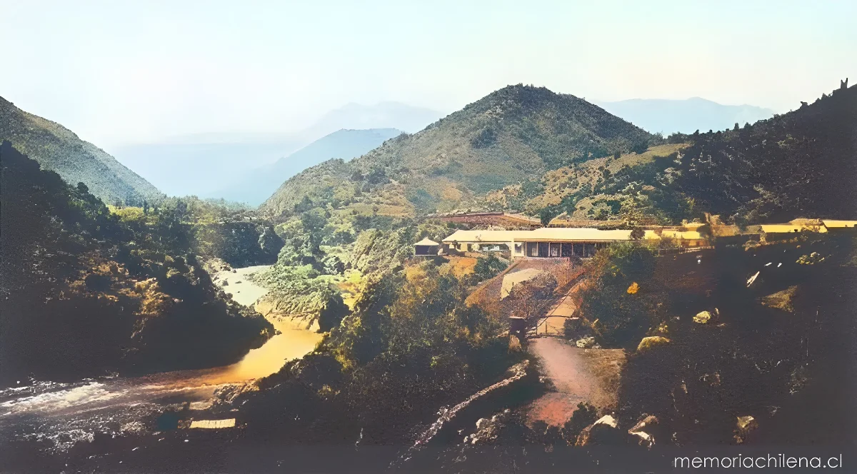 Termas de Cauquenes, 1861 — 1861 | Chile de Ayer