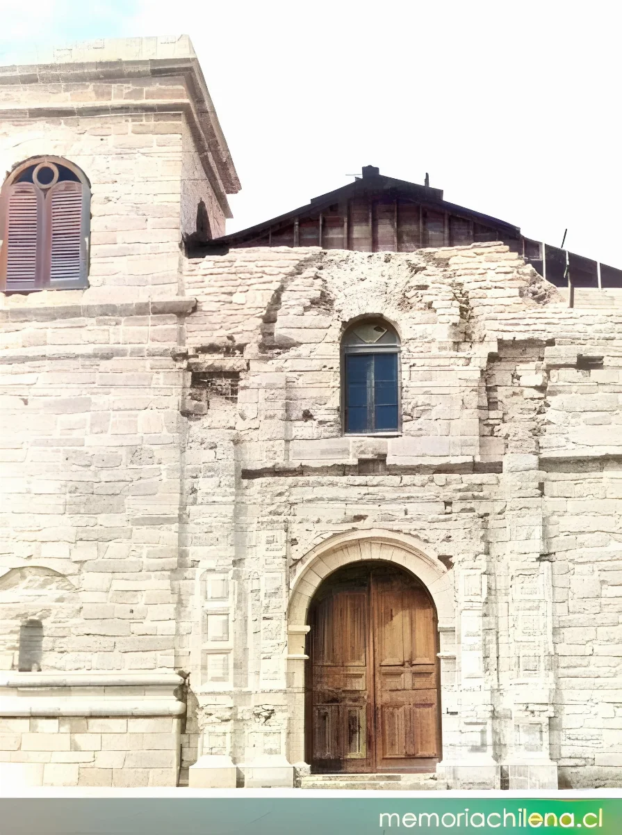 Iglesia de San Francisco, La Serena, hacia 1900 — 1900 | Chile de Ayer