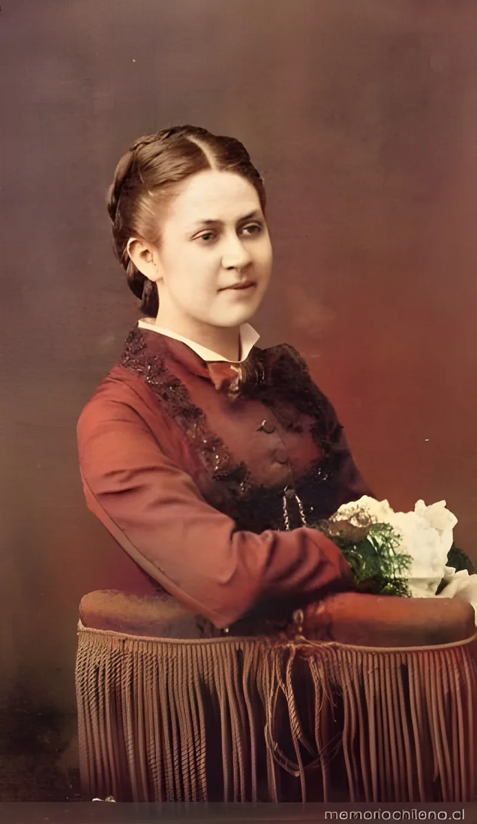 Retrato de mujer, hacia 1870 — 1870 | Chile de Ayer