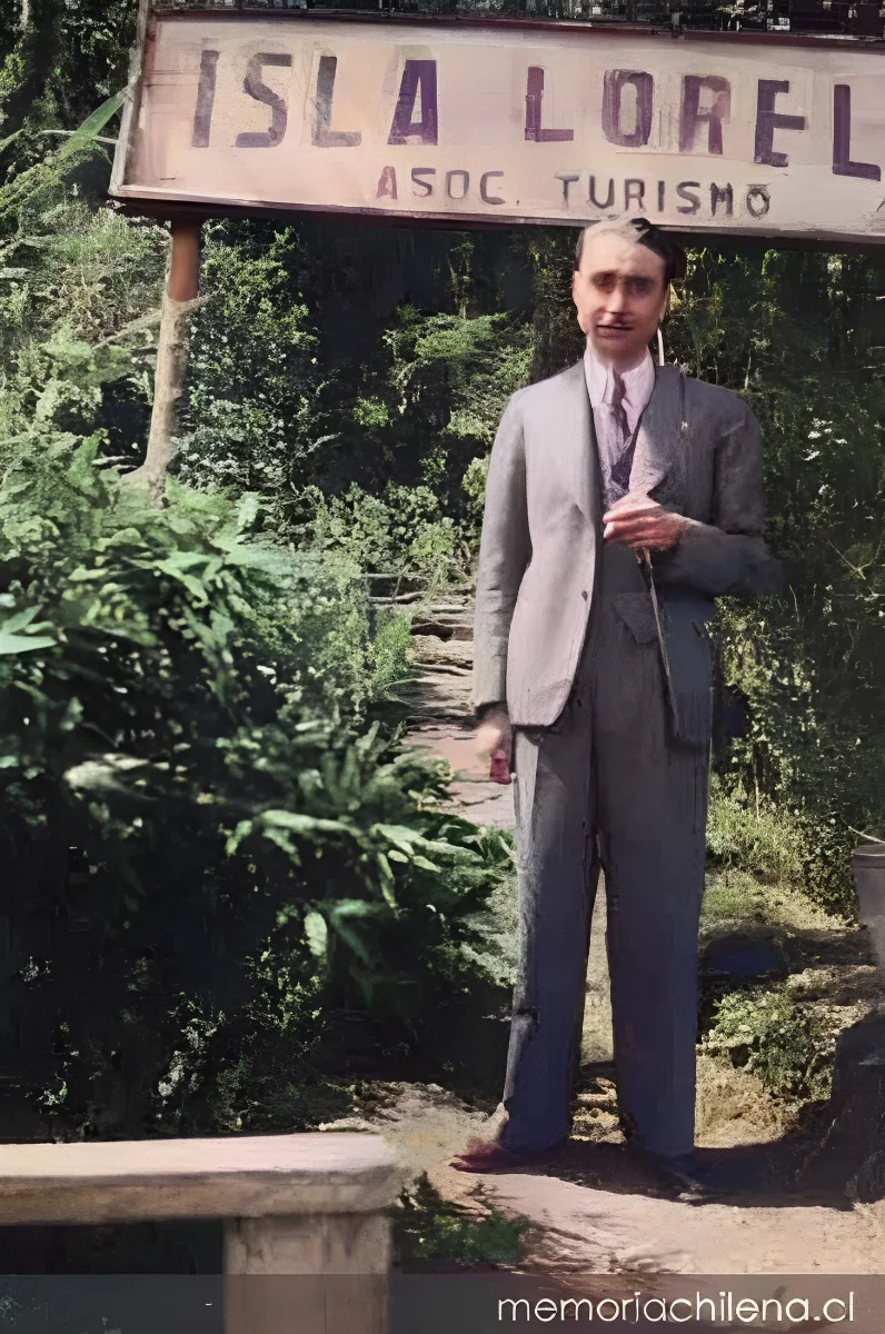 Óscar Castro, hacia 1942 — 1942 | Chile de Ayer