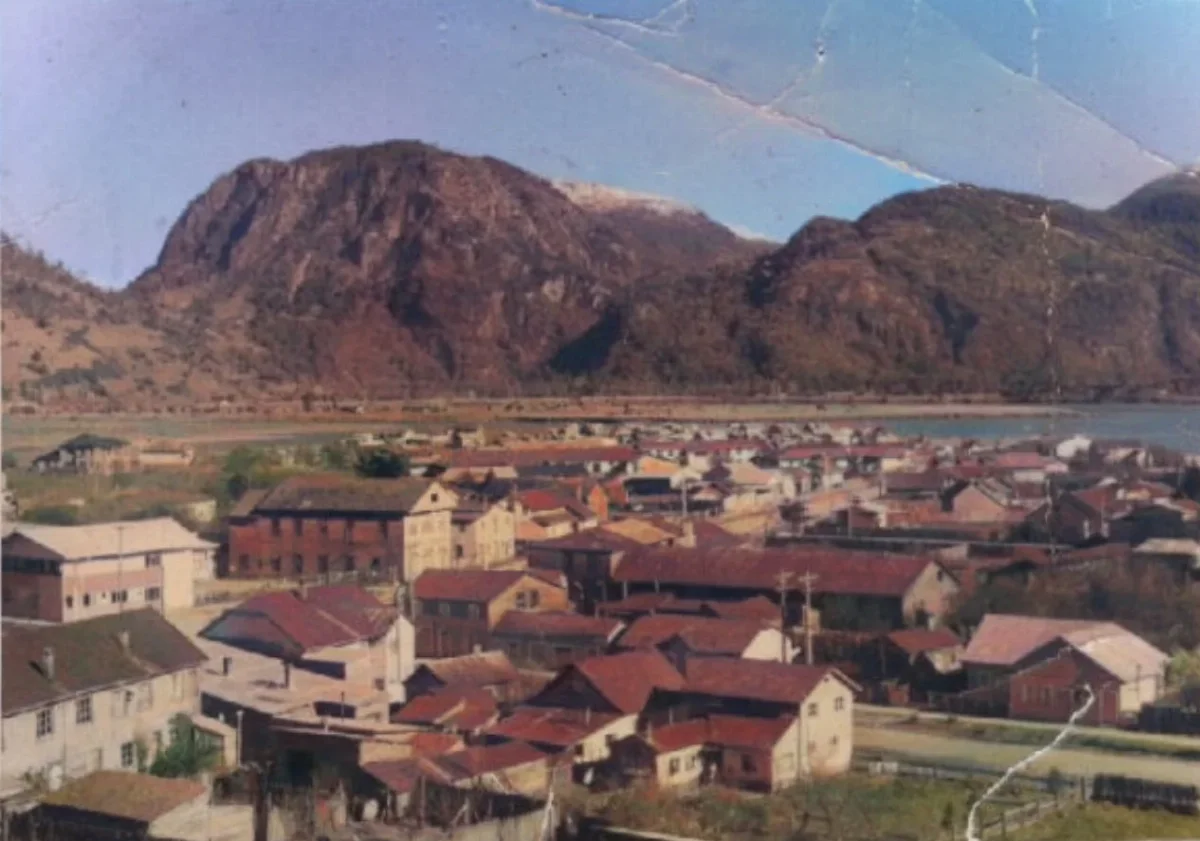 Panorámica de Aysén antiguo — Década de 1950 | Chile de Ayer