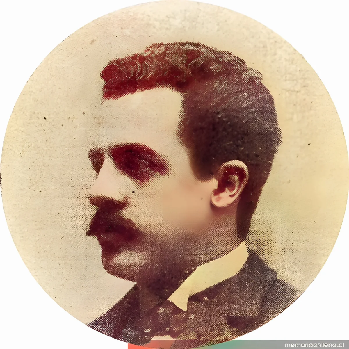 Ricardo Prieto Molina, hacia 1890 — 1890 | Chile de Ayer