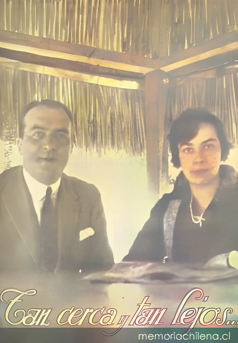 Rebeca y Roberto Barceló — 1905 | Chile de Ayer