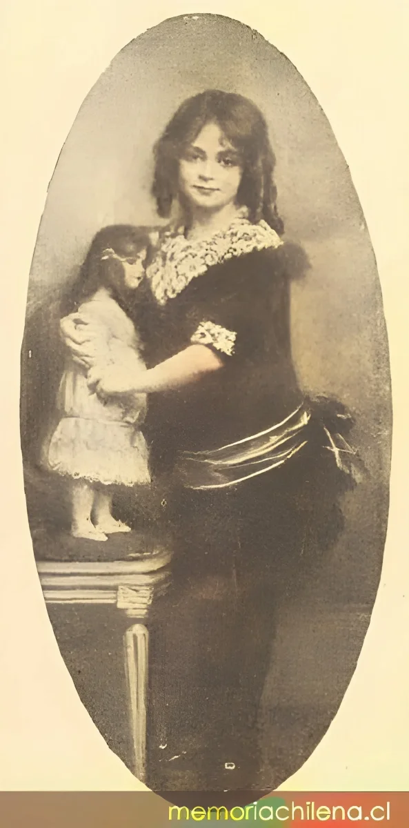 Inés Echeverría de Larraín (Iris), 1868-1949 — 1868 | Chile de Ayer