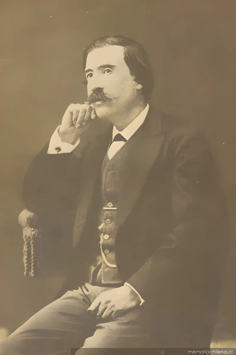 José Victorino Lastarria, 1885 — 1885 | Chile de Ayer