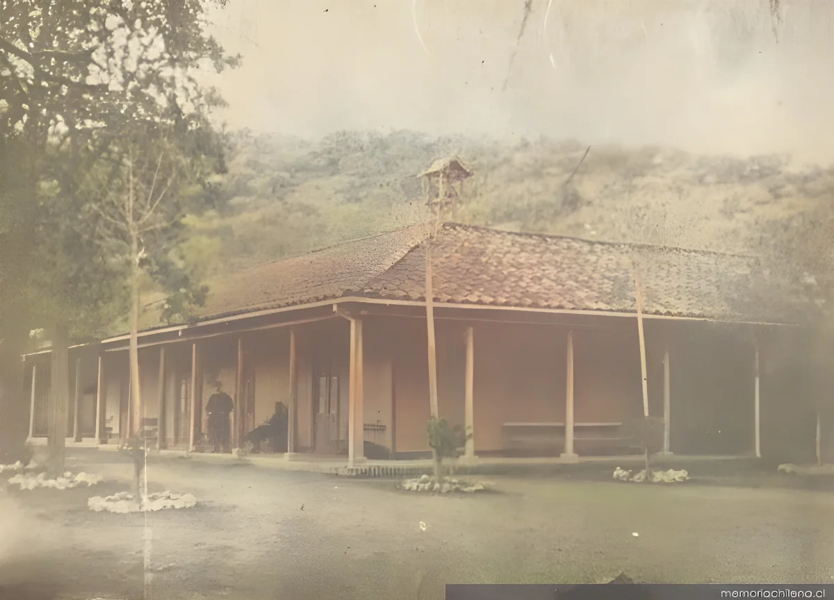 Casa patronal Hacienda Rinconada de Chena, San Bernardo, 1922 — 1922 | Chile de Ayer