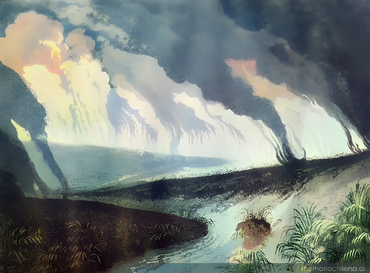 Vista de las pampas de Buenos Aires — 1811 | Chile de Ayer