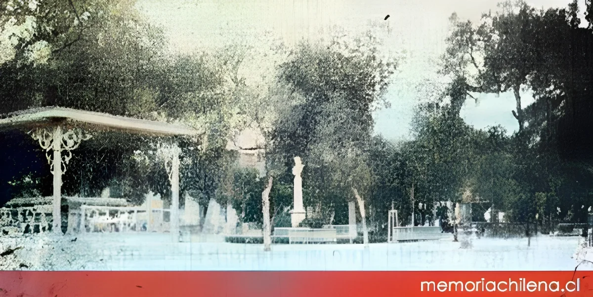 Plaza de Arica, hacia 1920 — 1920 | Chile de Ayer