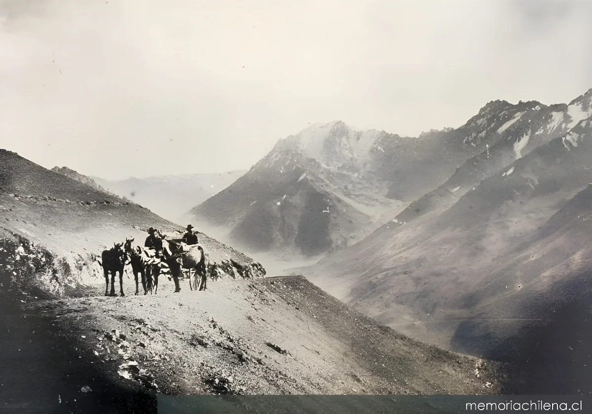 Cumbre de paso de Uspallata, hacia 1930 — 1930 | Chile de Ayer