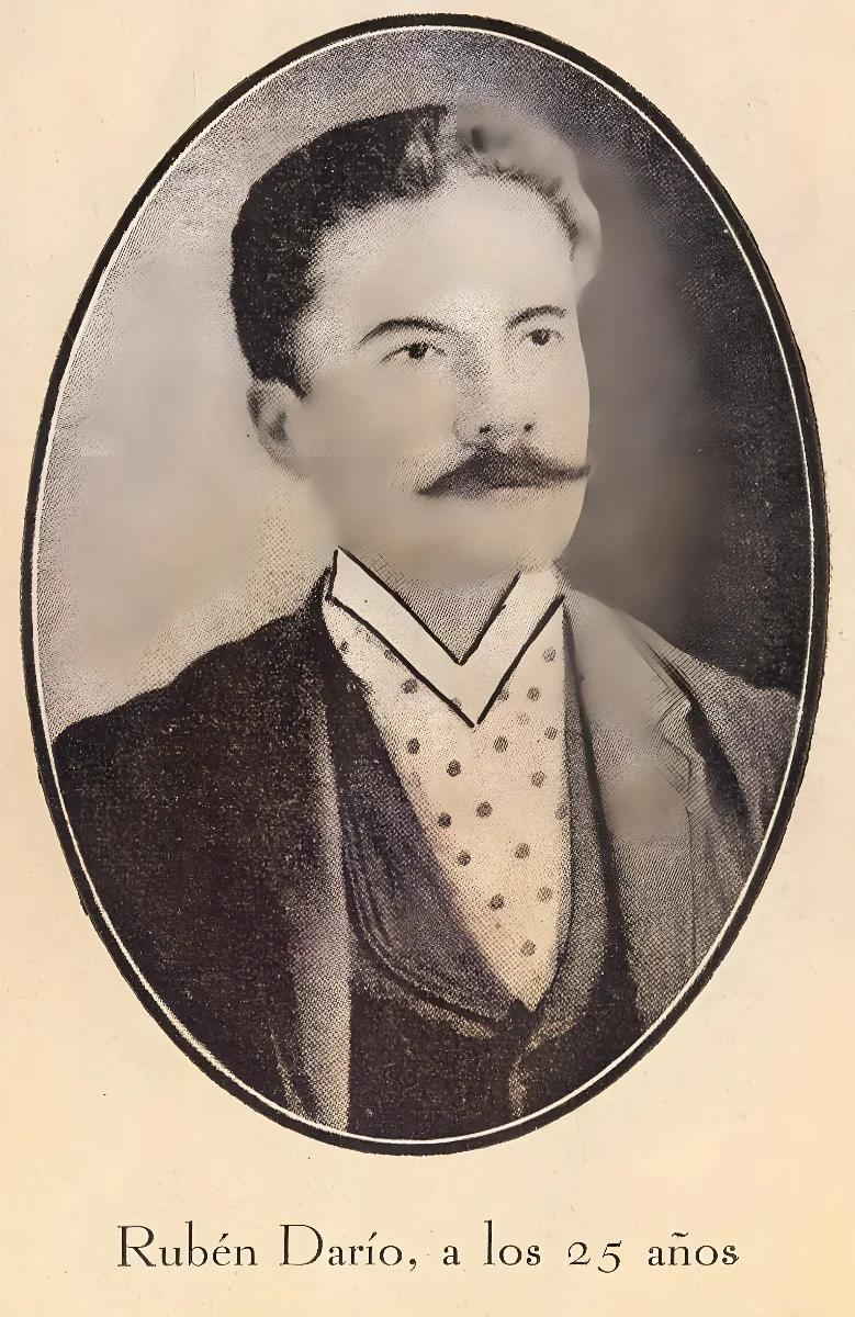 Rubén Darío, a los 25 años — 1930 | Chile de Ayer