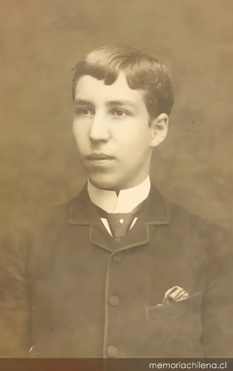 El joven Francisco Encina, hacia 1894 — 1894 | Chile de Ayer