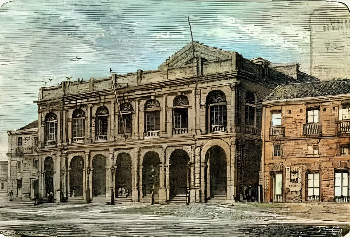 Santiago - Teatro Municipal (1872) — 1872 | Chile de Ayer