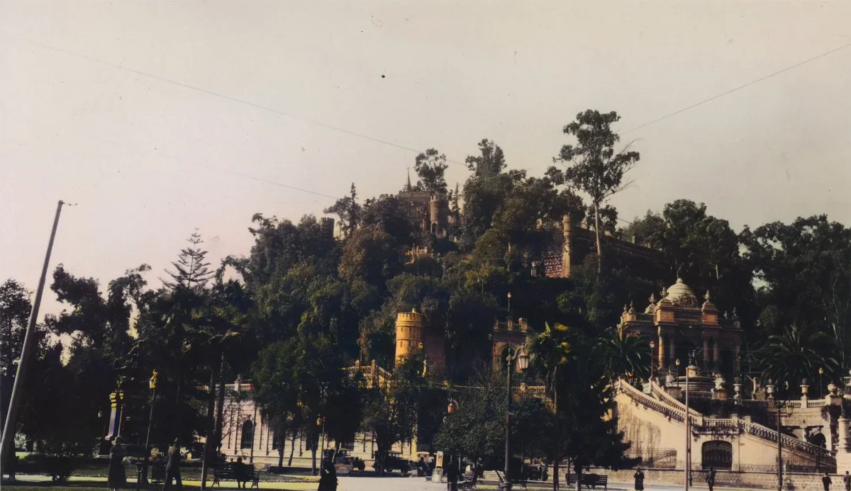 Cerro Santa Lucía, Santiago de Chile — aprox. 1870–1930 | Chile de Ayer