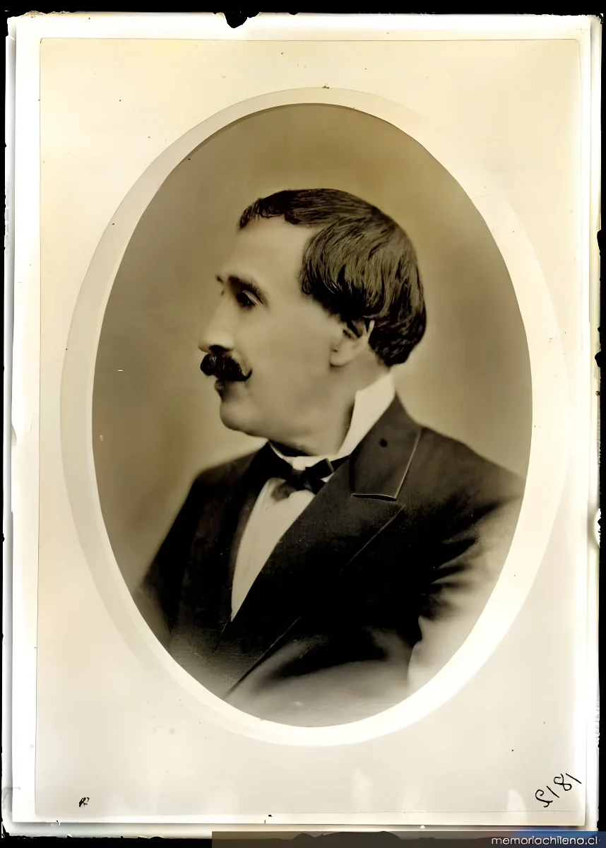 José Victorino Lastarria, hacia 1870 — 1870 | Chile de Ayer