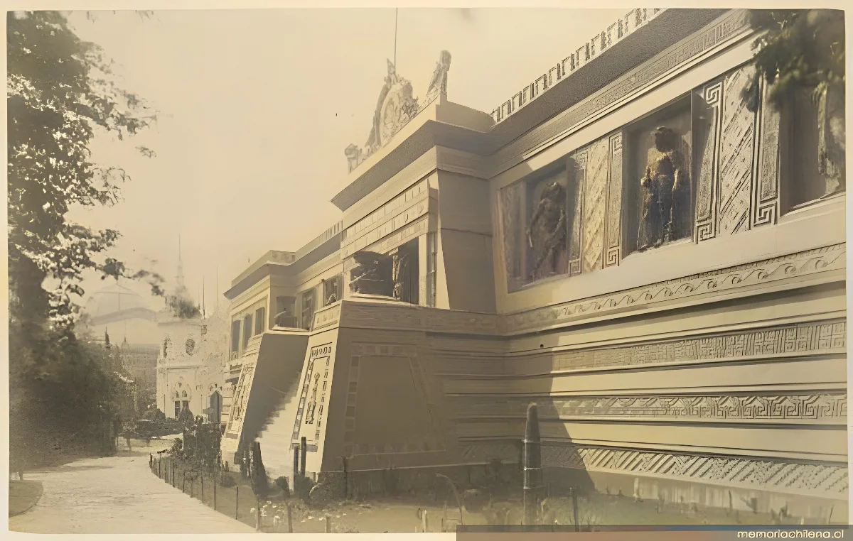 Pabellón de México, 1889 — 1889 | Chile de Ayer