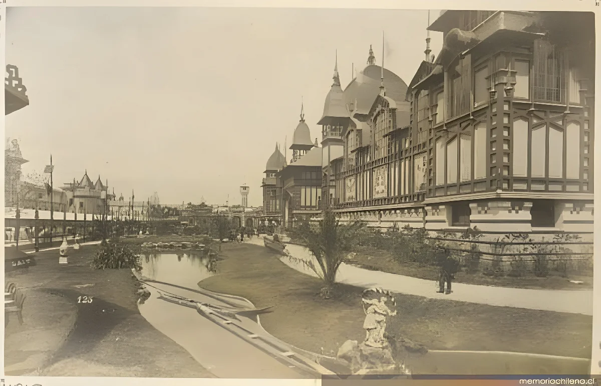 Palacio de las Colonias, 1889 — 1889 | Chile de Ayer