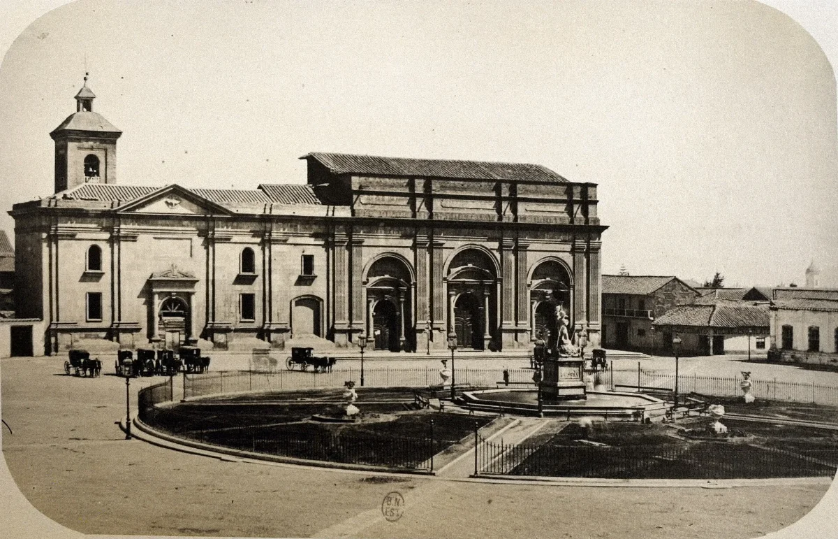 Plaza de Armas de Santiago de Chile - y Catedral — aprox. 1850–1930 | Chile de Ayer