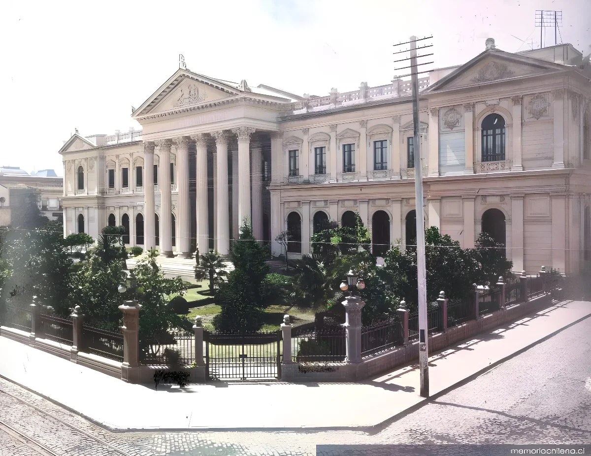 Congreso Nacional, Santiago, 1910 — 1910 | Chile de Ayer