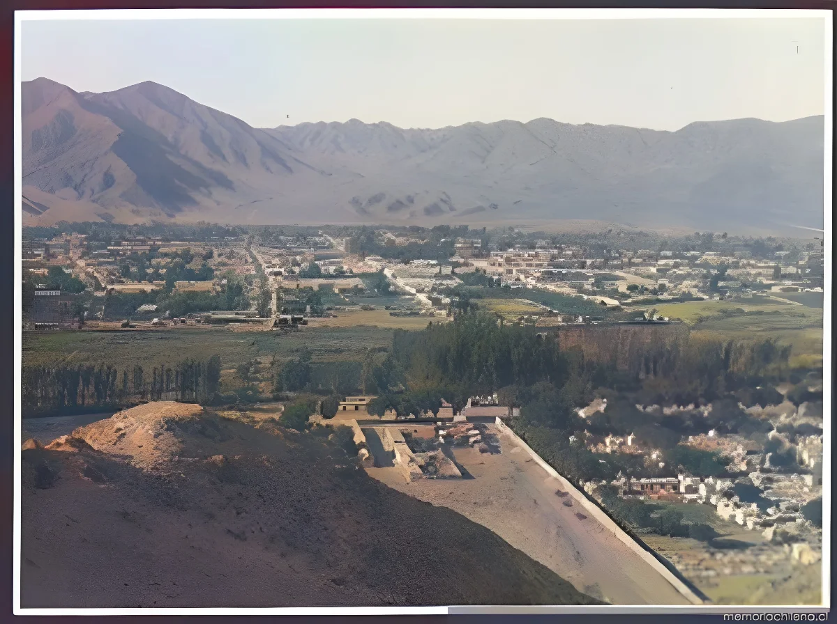 Vista de la ciudad de Copiapó — 1900 | Chile de Ayer