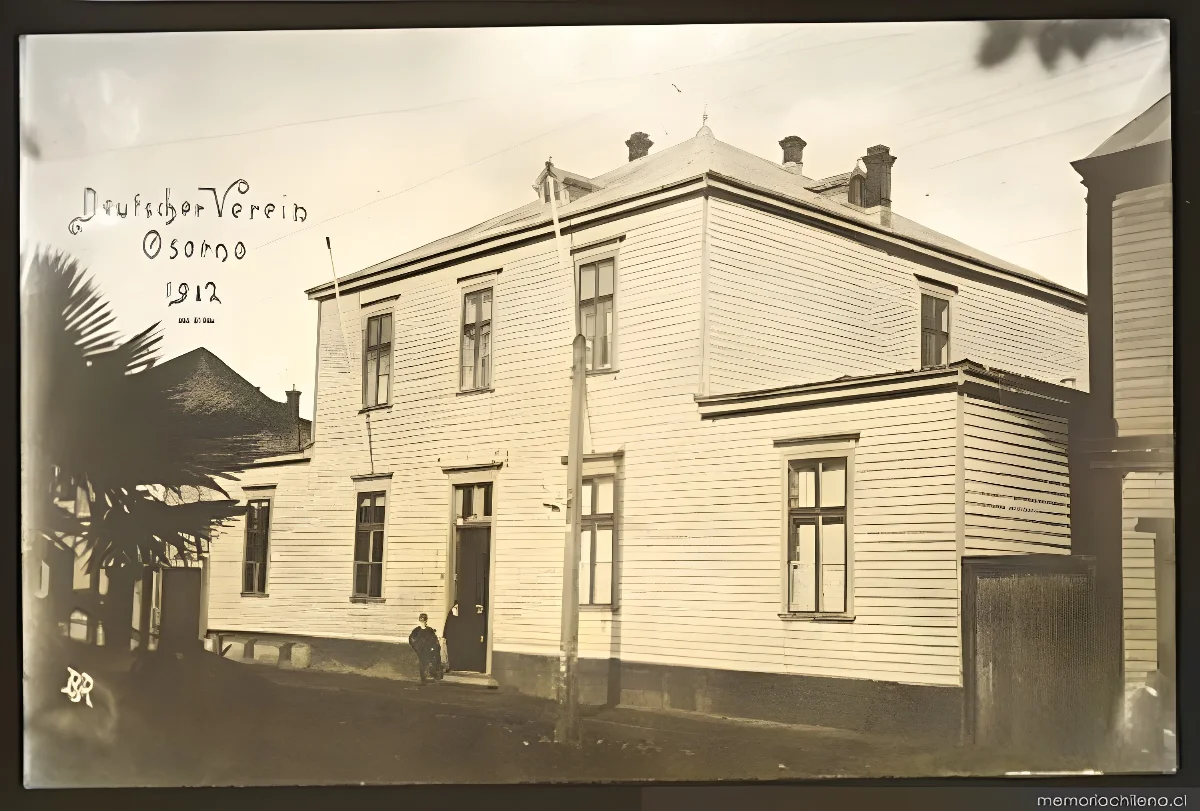Club alemán de Osorno, 1912 — 1912 | Chile de Ayer