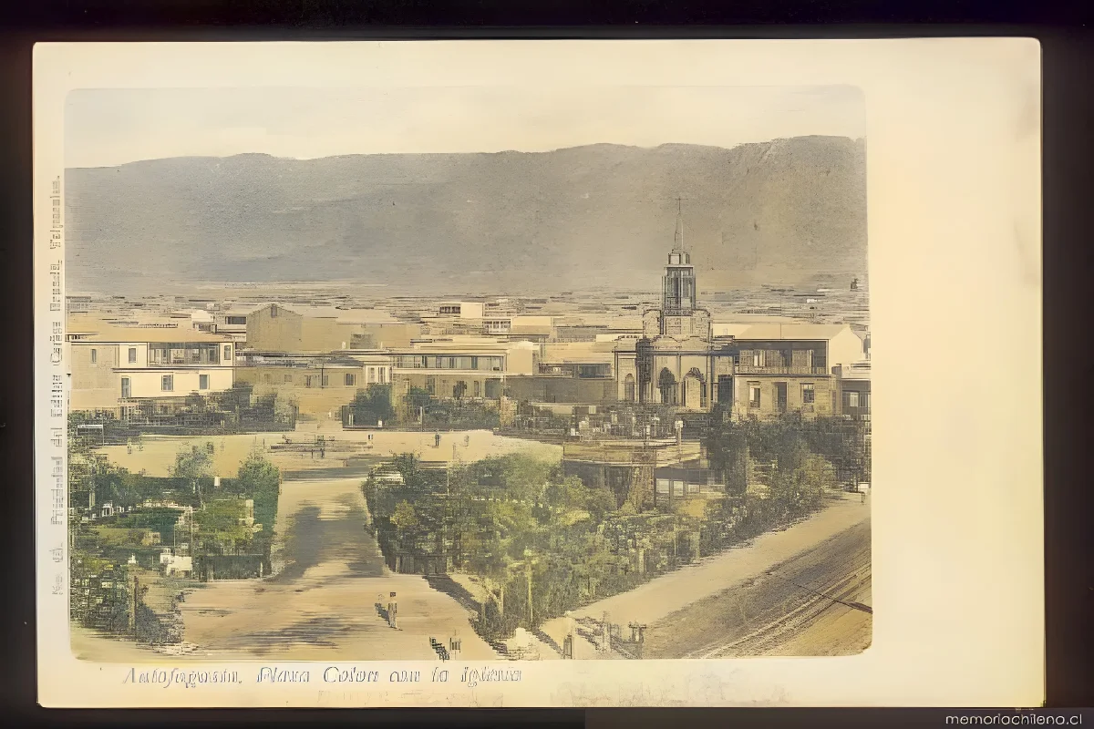 Plaza Colón — 1920 | Chile de Ayer