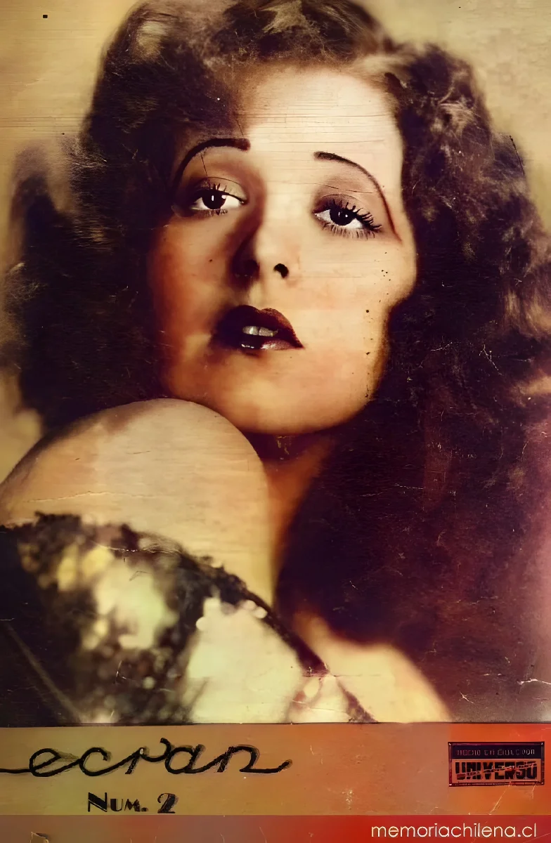 Consuelo de Guzmán, artista chilena que hizo en Hollywood el primer cinedrama hablado en español, ca. 1930 — 1930 | Chile de Ayer