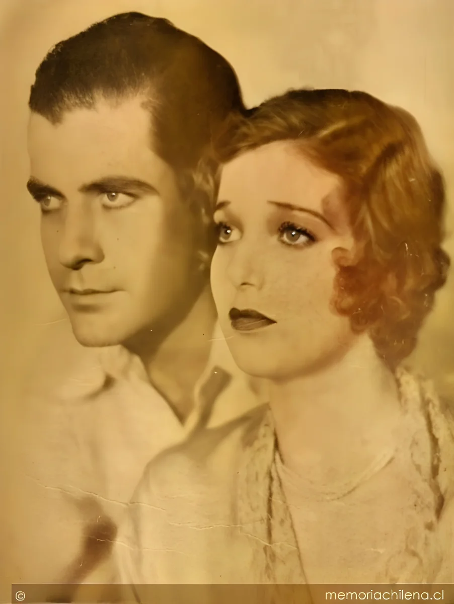 Loretta Young y Grant Withers, ca. 1930 — 1930 | Chile de Ayer