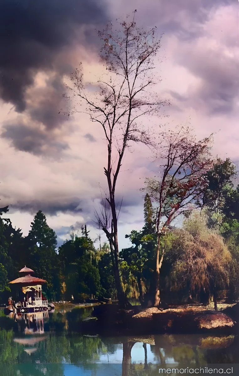 Parque Cousiño, Santiago, 1930 — 1930 | Chile de Ayer