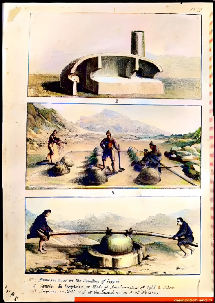 Elaboración del cobre — 1920 | Chile de Ayer