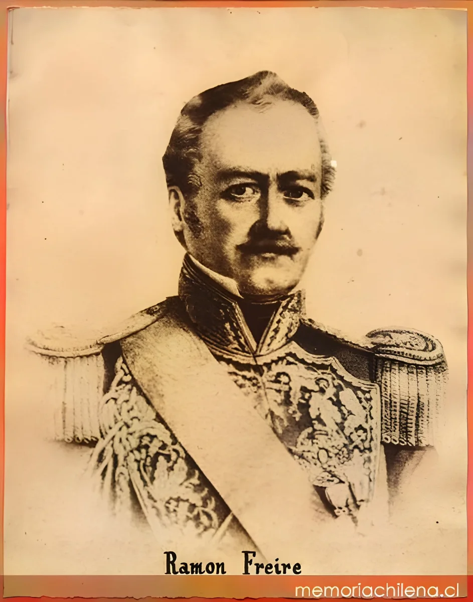 Ramón Freire, 1787-1851 — 1900 | Chile de Ayer
