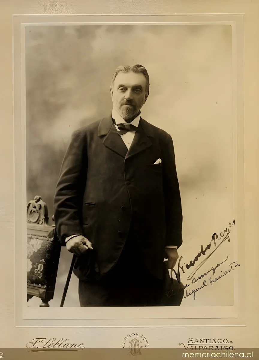 Vicente Reyes Palazuelos, 1909 — 1909 | Chile de Ayer