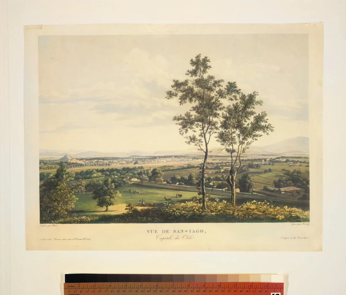 Vista de Valparaíso, c. 1835 — aprox. 1827–1930 | Chile de Ayer