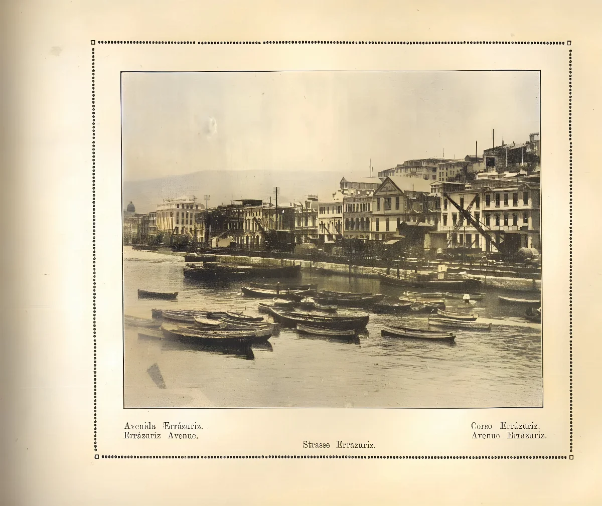 Avenida Errázuriz — aprox. 1890–1930 | Chile de Ayer