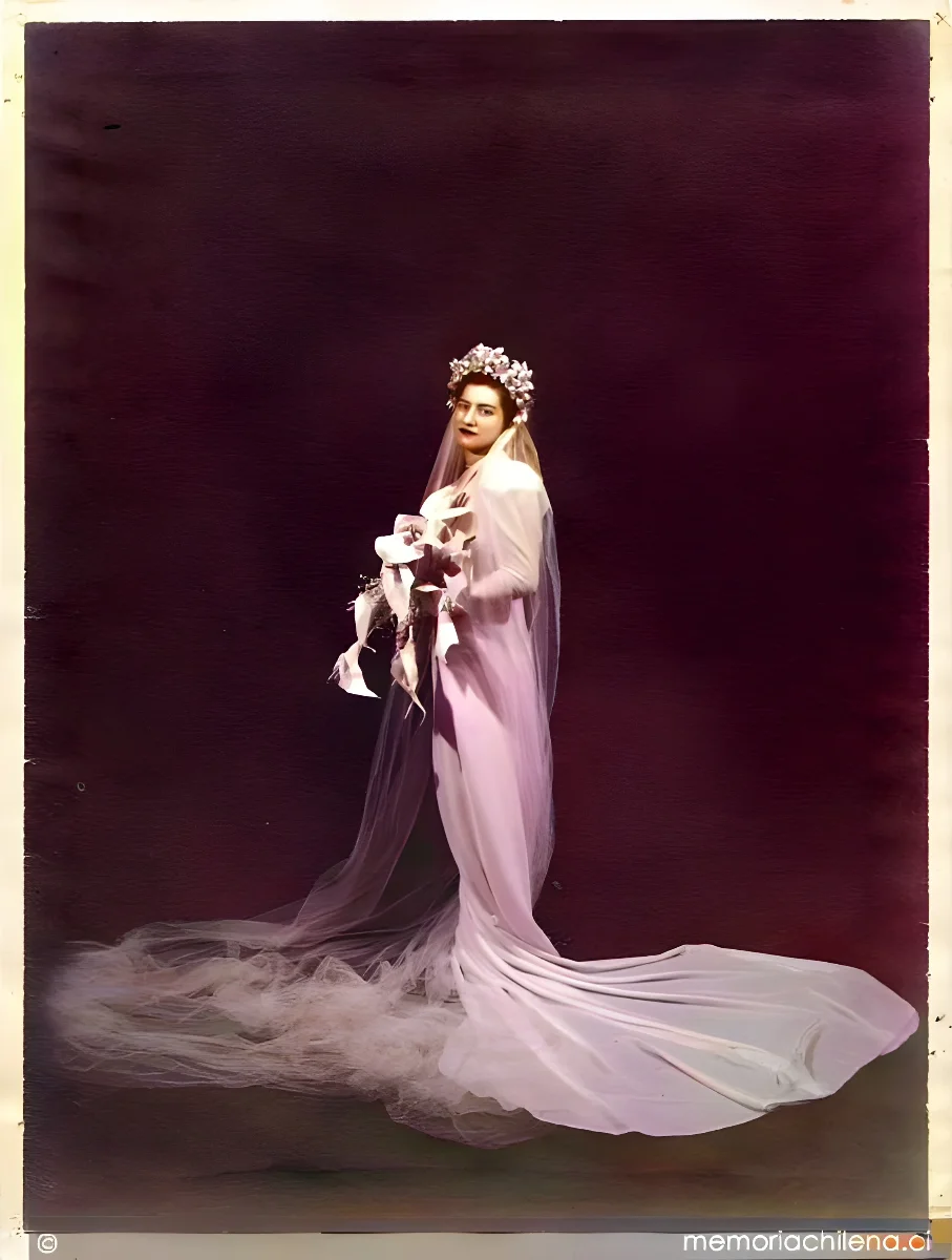 Retrato de novia, ca. 1935 — 1935 | Chile de Ayer