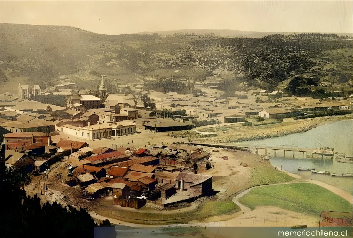 Lota Bajo, hacia 1950 — 1950 | Chile de Ayer
