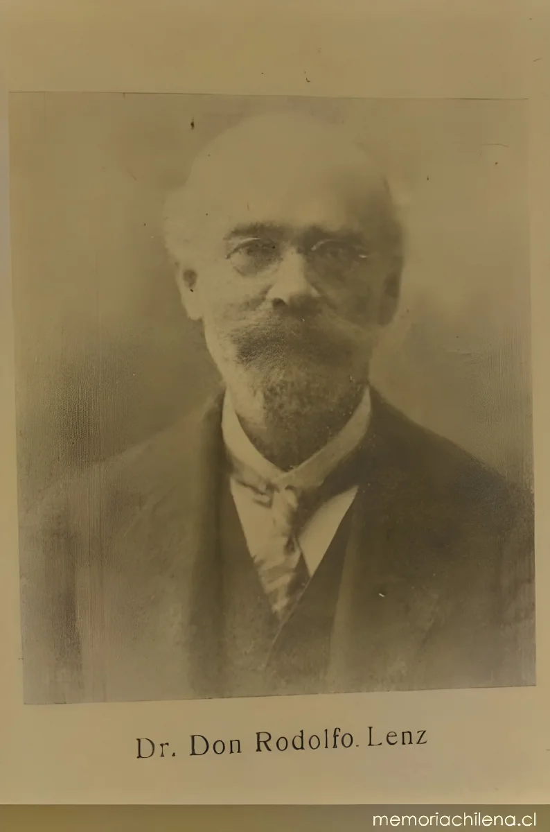 Rodolfo Lenz, hacia 1916 — 1916 | Chile de Ayer